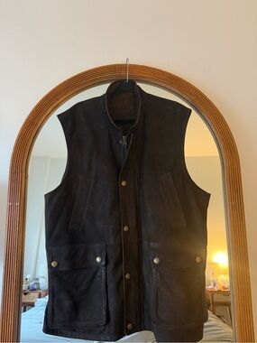Orvis Munitions Leather Vest